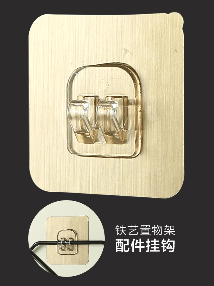 Montado en la pared de la pegajoso ganchos 1PC gancho con adhesivo fuerte enchufe percha soporte del sostenedor del multifunción de almacenamiento de pared ganchos