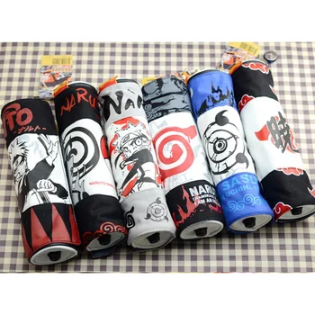 

Naruto canvas Pencil Box boy Student Fashion Personality Scroll Pen School Supplies Pencilcase School Pencil Cases