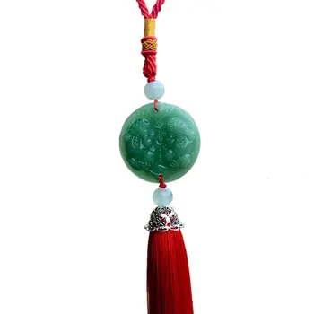 

Creative Car Ornaments Pendant High-End Men'S Jade Crystal Car Ornaments Ornaments Buddha Car Accessories
