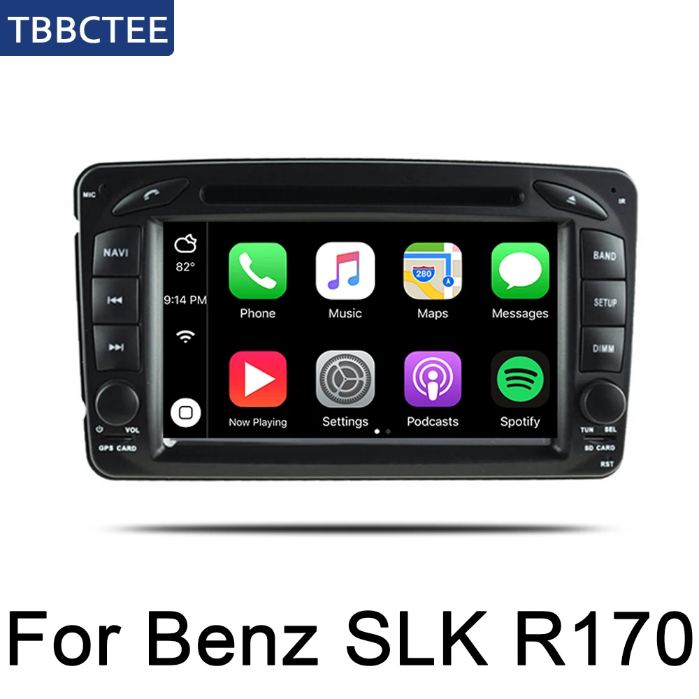 Cheap For Mercedes Benz SLK Class R170 1996~2004 Android radio bluetooth GPS Navigation WIFI Stereo video Car Multimedia Player Map 4