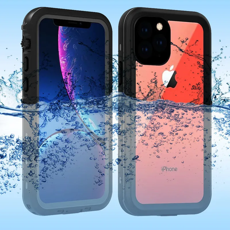 Для iPhone 11 IP68 Водонепроницаемый защитный чехол для плавания Дайвинг пылезащитный
