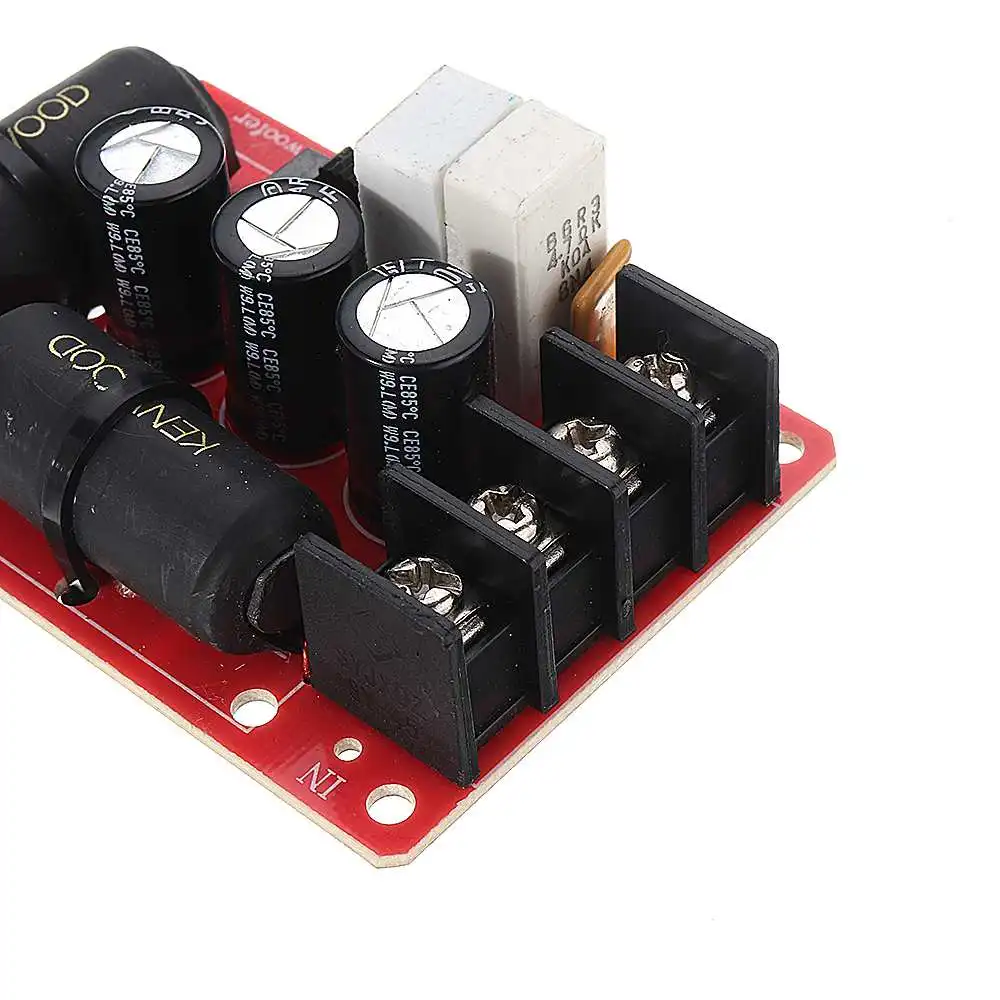 DIY 200W Audio Speaker Frequency Divider Module Subwoofer Crossover Solderless Bass Frequency Divider Module Speaker Accessories