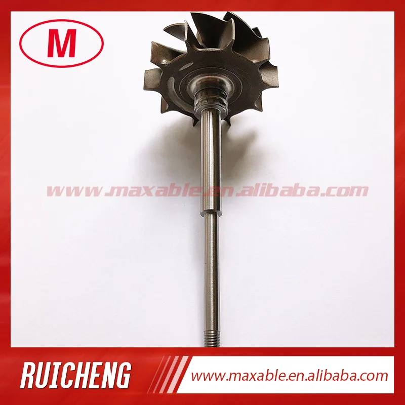 CT26 17201-74080 50,00/59,70 мм 10 лопатки турбины колесо& shaft/turbo на турбонагнетатель