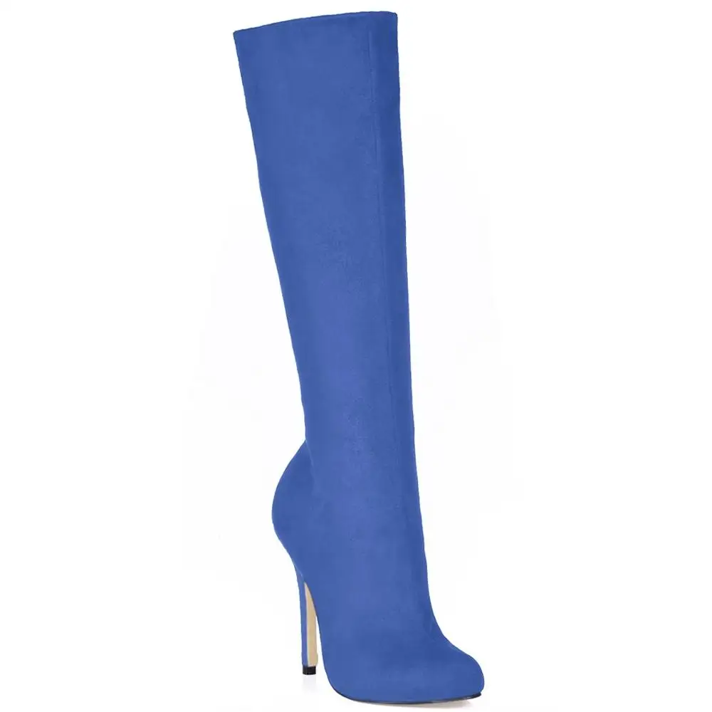 Пикантные вечерние женские сапоги на высоком каблуке шпильке Rodilla Botas Mujer Zapatos de