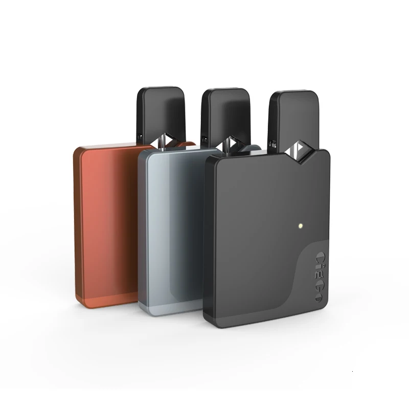Ciggo J Box Pod Starter Kit 350mah Battery Vape Box Mod Vaporizer With 0.6ml 1.9ohm Electronic Cigarette Pods (1)