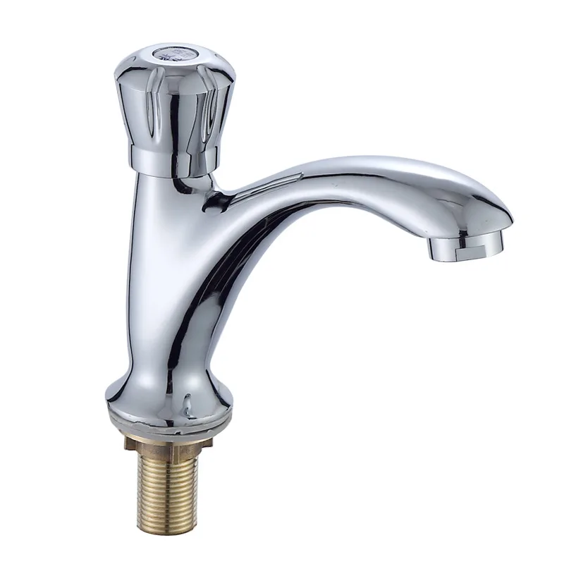 

Copper Basin Faucet Single Cold Single Bore Ceramic Basin Wash Basin Faucet Bathroom Household Toilet