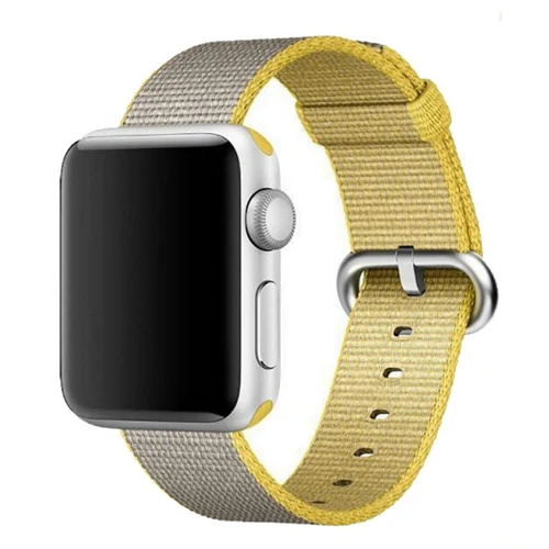 19 Ремешок Nato для apple watch, ремешок для apple watch 5, 4, 3, ремешок 44 мм, 40 мм, iwatch, ремешок 42 мм, 38 мм, плетеный нейлоновый браслет pulseira correa - Цвет ремешка: 19