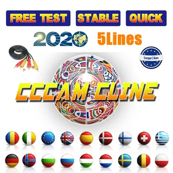 

Receiver Server CCCAM 5 lines Cline 1 Year HD Server Account For Satellite receiver Spain UK Germany French Italy Spain