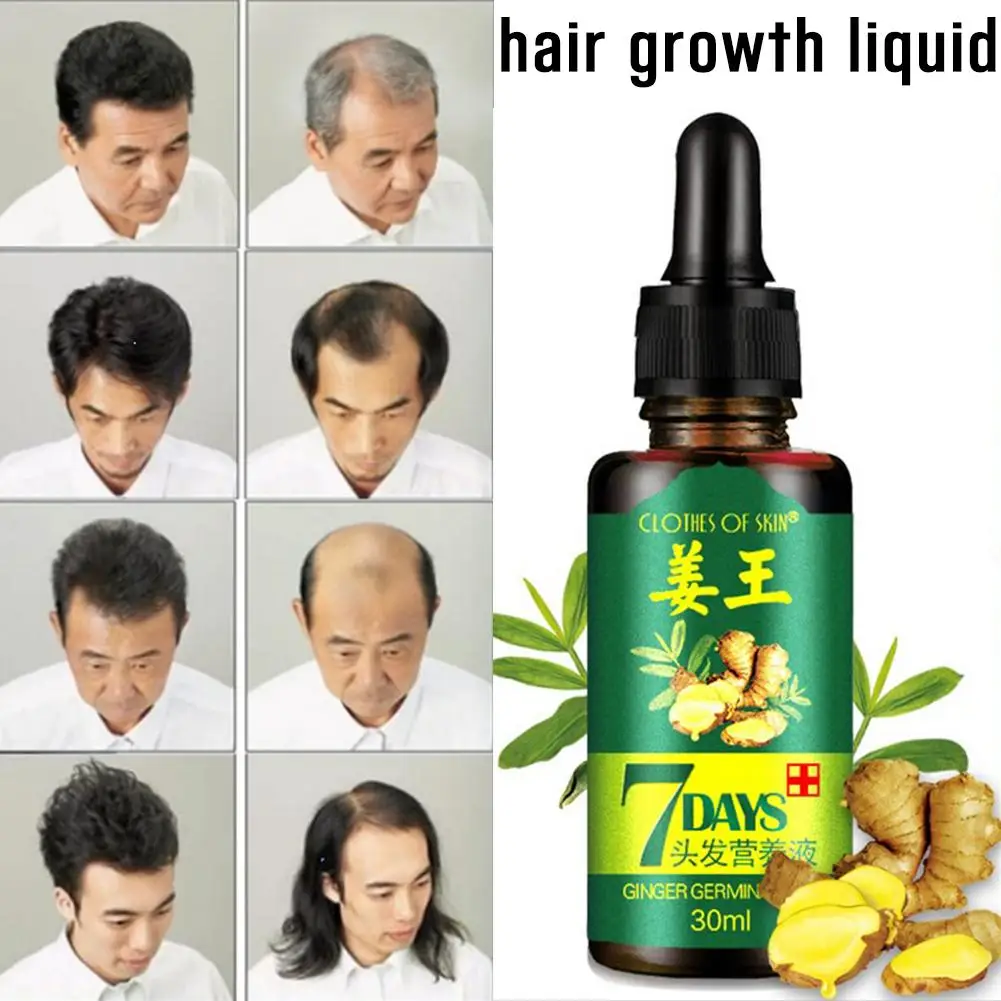 

Hair Growth 30ml Women Men Hair Care Growth Essence Liquid Fast Restoration Hair Natural Hair Loss Treatment Nutrition Tool