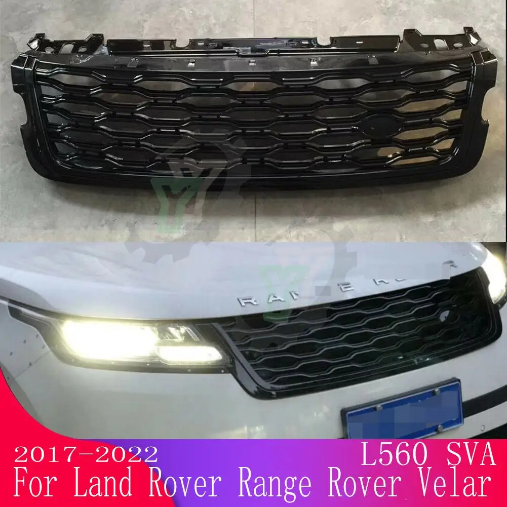 

For Land Rover Range Rover Velar L560 SVA 2017 2018 2019 2020 2021 2022 Car Front Bumper Grille Centre Panel Styling Upper Grill