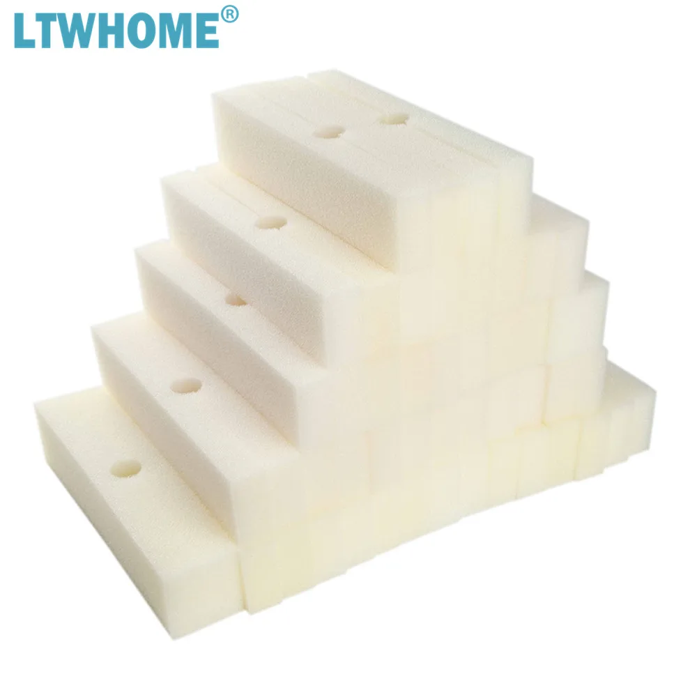 LTWHOME поролоновые фильтрующие прокладки подходят для Fluval FX4 / FX5 FX6|foam filter|filter foamfluval