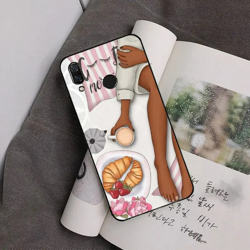 A7 Babaite ОК, но сначала кофе и надписью «Girl Boss» чехол для телефона для Xiaomi Redmi4X 6A S2 Go Redmi 5 5Plus Note4 Note5 7 Note6Pro - Цвет: A7