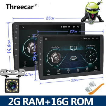 

2G RAM 2 din Car Radio 2Din Android Autoradio Multimedia Player Auto audio 9/10 inch GPS NAVIGATION WIFI Bluetooth MP5 stereo