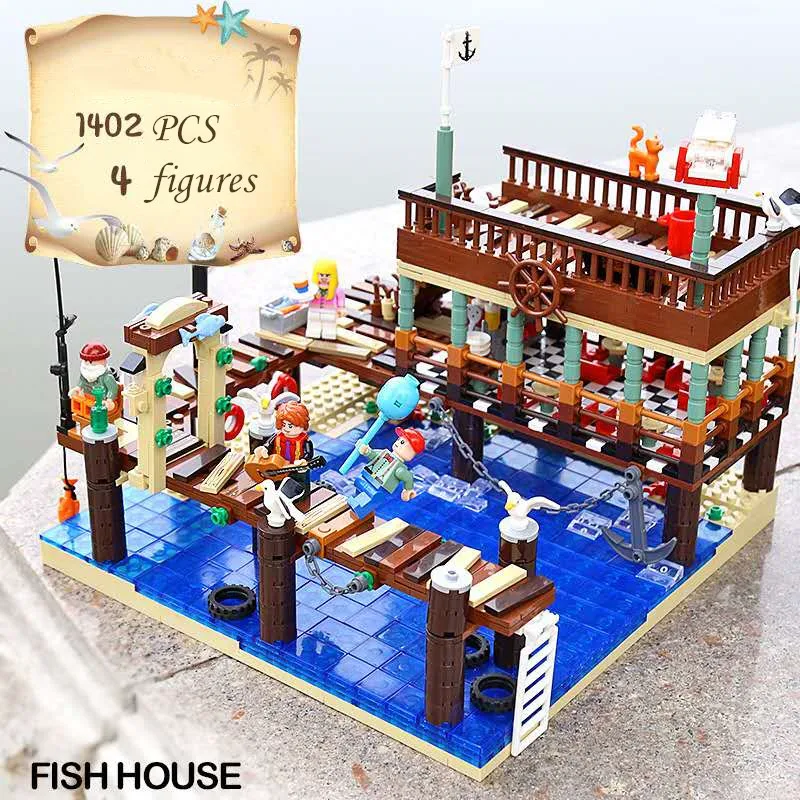 lego fish house