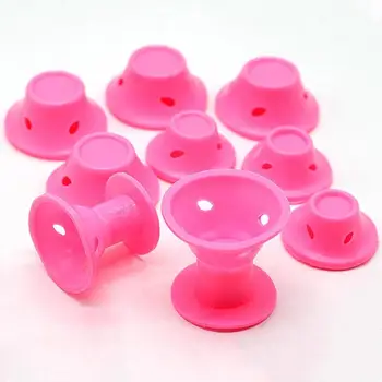 

30pcs Set Soft Rubber Magic Hair Care Rollers Silicone Hairstyle No Bell Heat Sleeping Curler Styling Hair Mushroom Hair To Y3P8