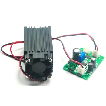 

Focusable 515nm 90mw Green Laser Diode Module Focus Dot 33x50mm W Driver Out 12V