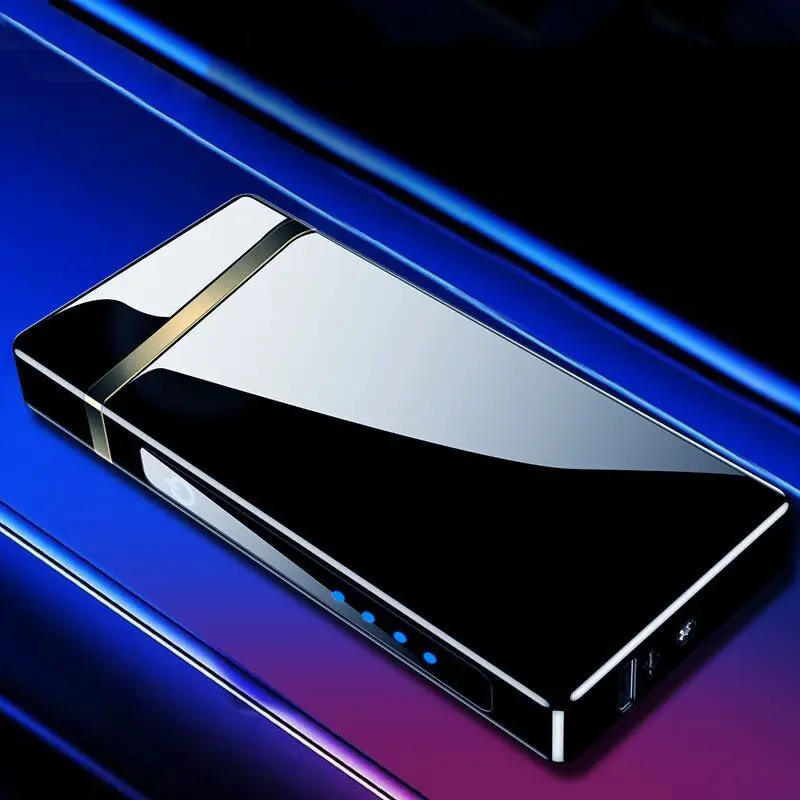 

Usb charging double arc plasma eletronic pulse infrared induction lighter electric metal lighter gift for friends