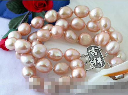 &gt&gt&gt&gt&gt&gt&gt3row baroque pink freshwater pearl bracelet | Украшения и аксессуары
