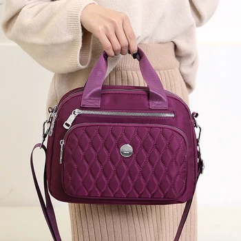 

Fashion Nylon Waterproof women's bags Big Capacity Casual Female Shoulder Messenger Bags All Match Travel Ladies Handbag