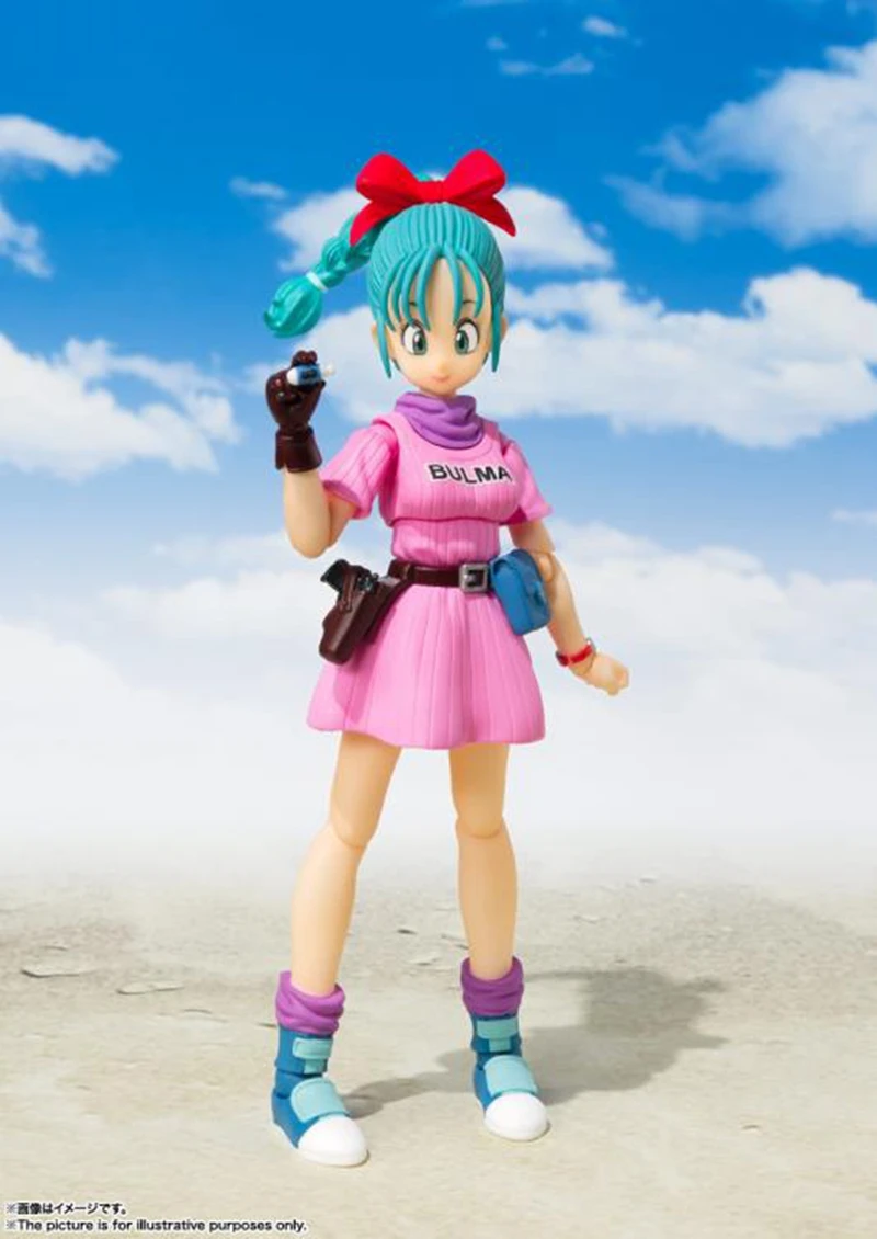 WSTXBD BANDAI Dragon Ball Z SHF Bulma Advernture начинается ПВХ фигурка фигурки