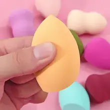 Молочный чай цветной серии порошковый слоеный мягкий гидрофильный не латексный пенный макияж спонж элегантный и благородный простой и стильный Джокер