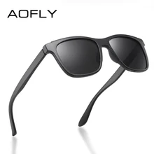 AOFLY фирменный дизайн поляризованные солнцезащитные очки мужские TR90 оправа модные зеркальные очки для вождения, для рыбалки мужские zonnebril heren UV400