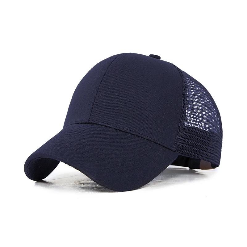 Новинка, блестящая бейсбольная кепка "конский хвост" для женщин, Snapback, шапка для папы, сетчатая Кепка для грузовика, Женская кепка, s, грязная булочка, регулируемая, в стиле хип-хоп, с блестками - Цвет: 20