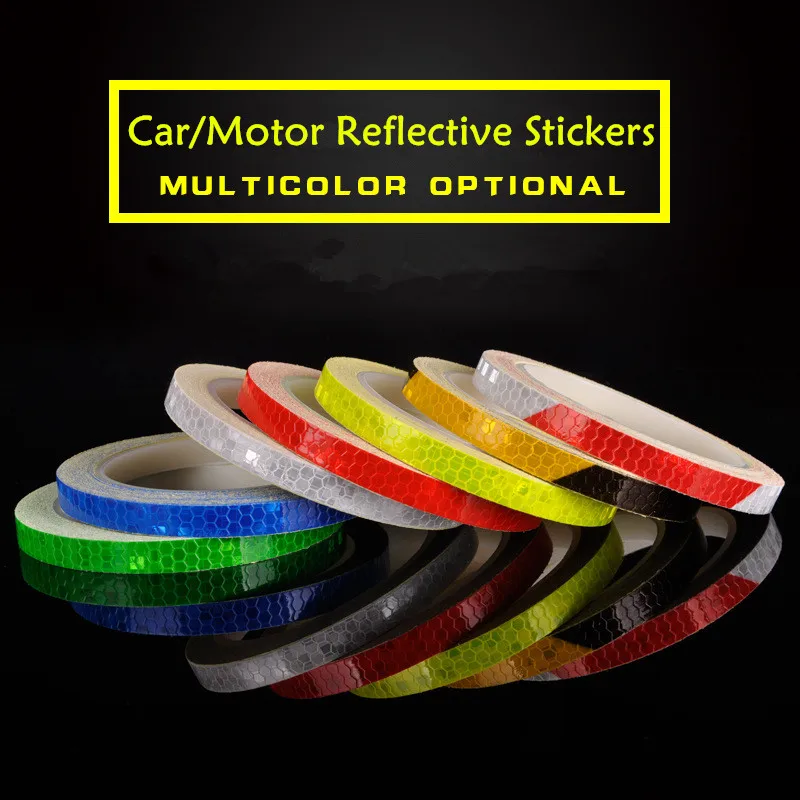 Fluorescent Stickers Motorcycle Reflective Stickers Motorcycles