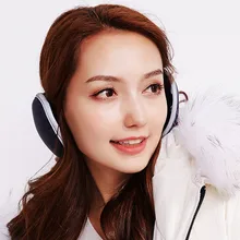 Светоотражающие теплые Плюшевые Головные уборы для ушей, зимние унисекс, имитация ушей, складные зимние наушники, зимние Orejeras calientes#20