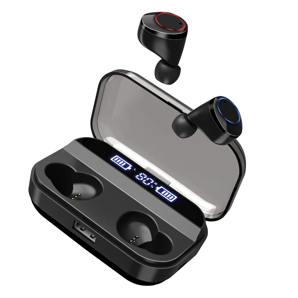 Ouhaobin, Bluetooth гарнитура, беспроводные наушники, TWS, Mini BT 5,0, стерео наушники-вкладыши, гарнитура, водонепроницаемая для телефона