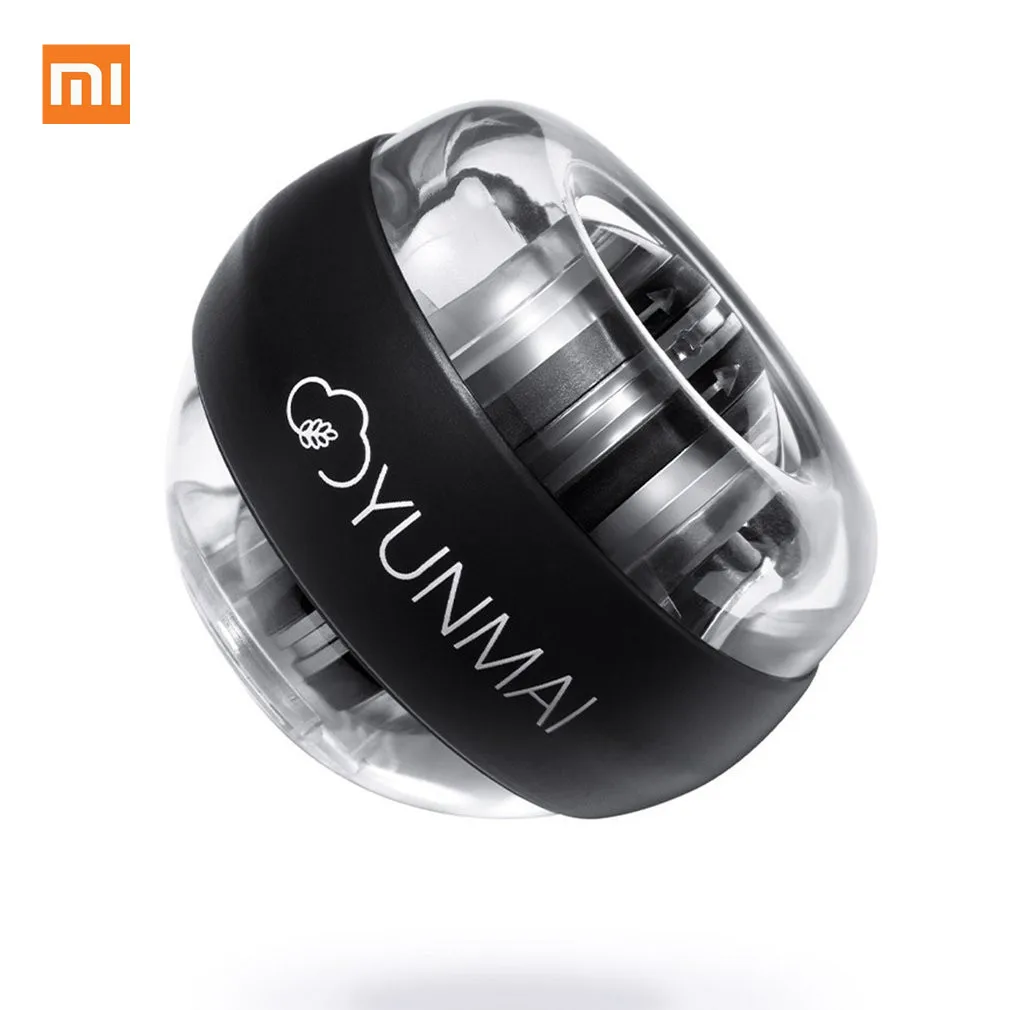 Xiaomi YunMai шар для разминки запястий светодиодный Gyroball Essential Spinner Гироскопический тренажер для предплечья гироскопа мяч