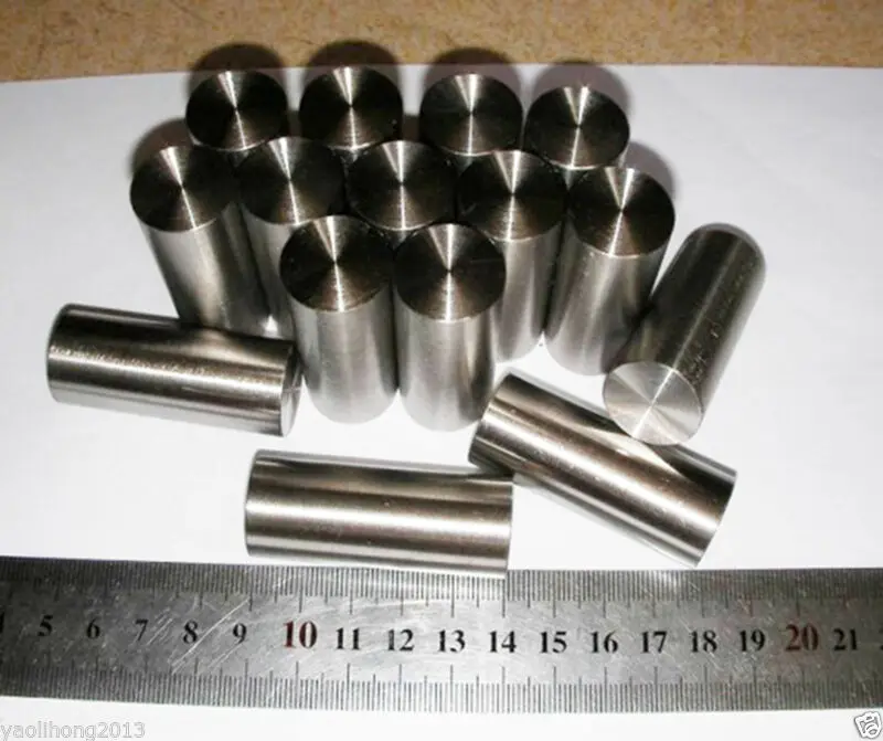 

1pcs 99.95% Pure Tungsten W Metal Rod Diameter 10mm Length 50mm