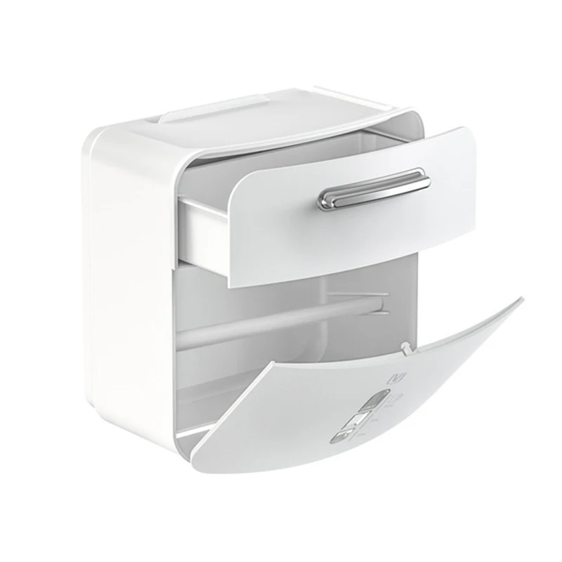 Paper Towel Dispenser Waterproof Wall Mount Storage Shelf Rack Paper Storage Box Toilet Holder Bathroom Product toilet paper holder tissue box tissue dispenser paper towel rack wet tissue storage box tissue storage box bathroom organizer shelf