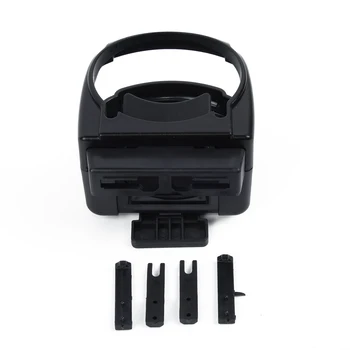 

Car Cup Holder Air Vent Mount Organizer Auto Black Drink Water Bottle Can ABS + POM