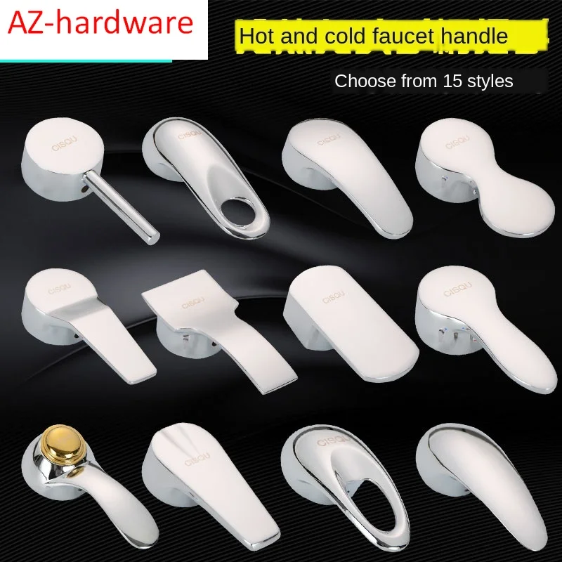 Faucet handle dish basin shower switch dial hot and cold water 25 35 40 spool repair parts