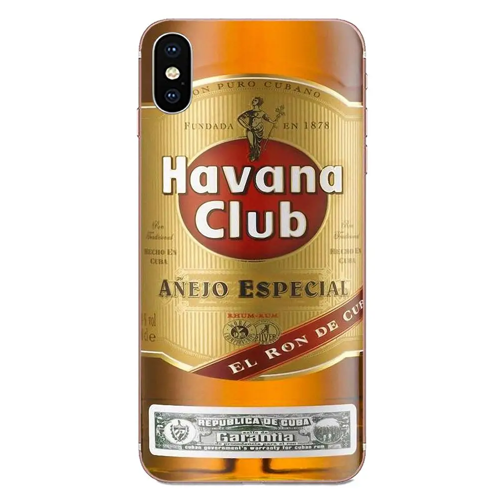 Гавана клуб Anejo специальный ром печати для Apple iPhone 4 4s 5 5C 5S SE 6 6S 7 8 11 Plus Pro X XS Max XR мягкий чехол из искусственной кожи Paintin - Цвет: as picture
