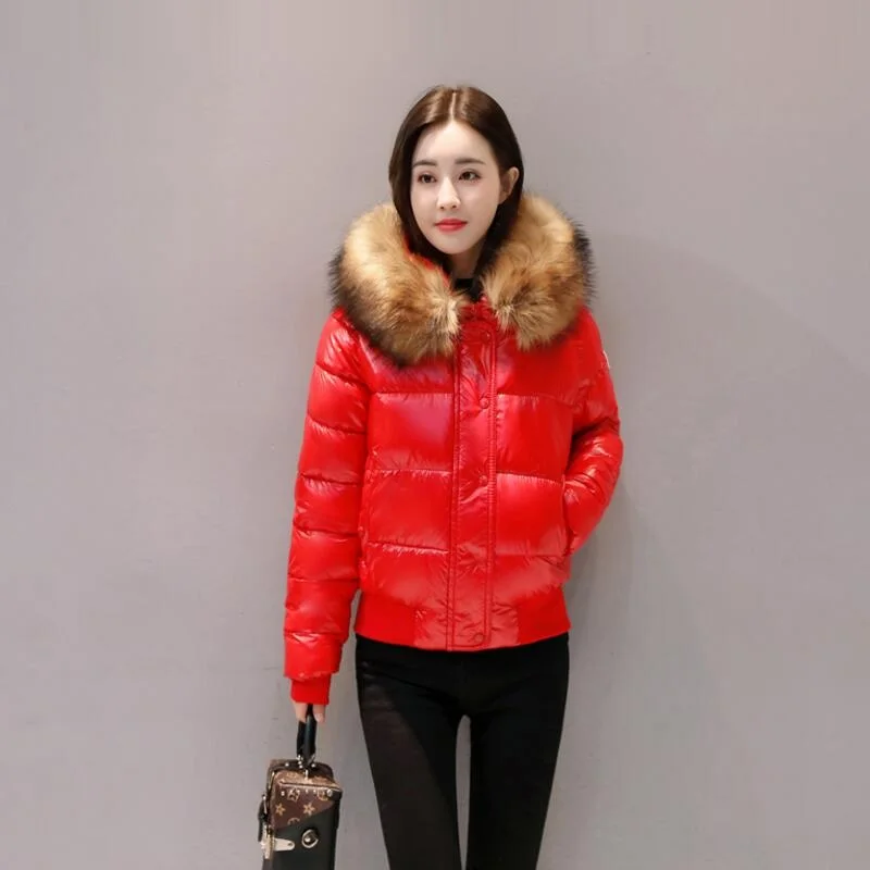 Autumn Winter Jacket For Women Latest Style Fake fur Female Coat Jackets Woman Winter Coat Hooded Slim Women Parkas Outwear