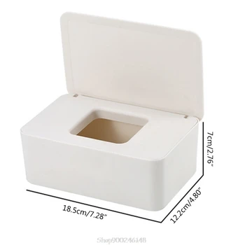 

Wet Tissue Box Desktop Seal Baby Wipes Paper Dispenser Napkin Storage Holder Container with Lid S17 20 Dropshipping