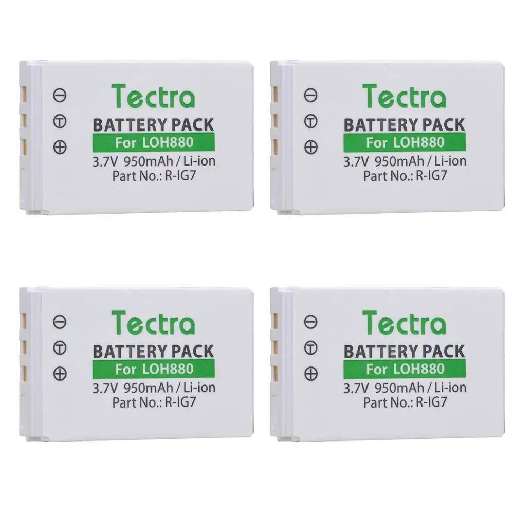 New R-IG7 Battery for Logitech Harmony LOH880 900 720 850 880 885 890 Pro H880 Universal Remote 950mAh Batteries | Электроника