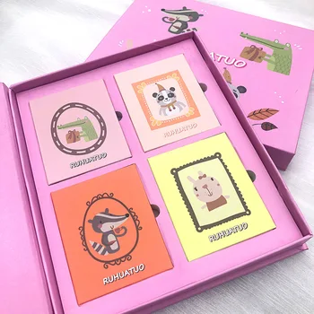 

Matte Glitter Eyeshadow Palette 4 Colors Cute Animal Eye Shadow Palette Make Up Maquillaje Makeup Waterproof Lasting Shimmer TSL