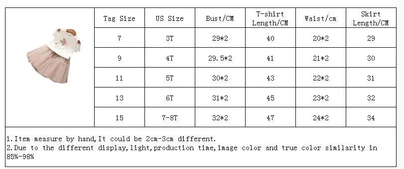 Комплекты одежды для маленьких девочек; летняя одежда; комплект из футболки и юбки; Детские костюмы принцессы для девочек; комплект детской повседневной одежды