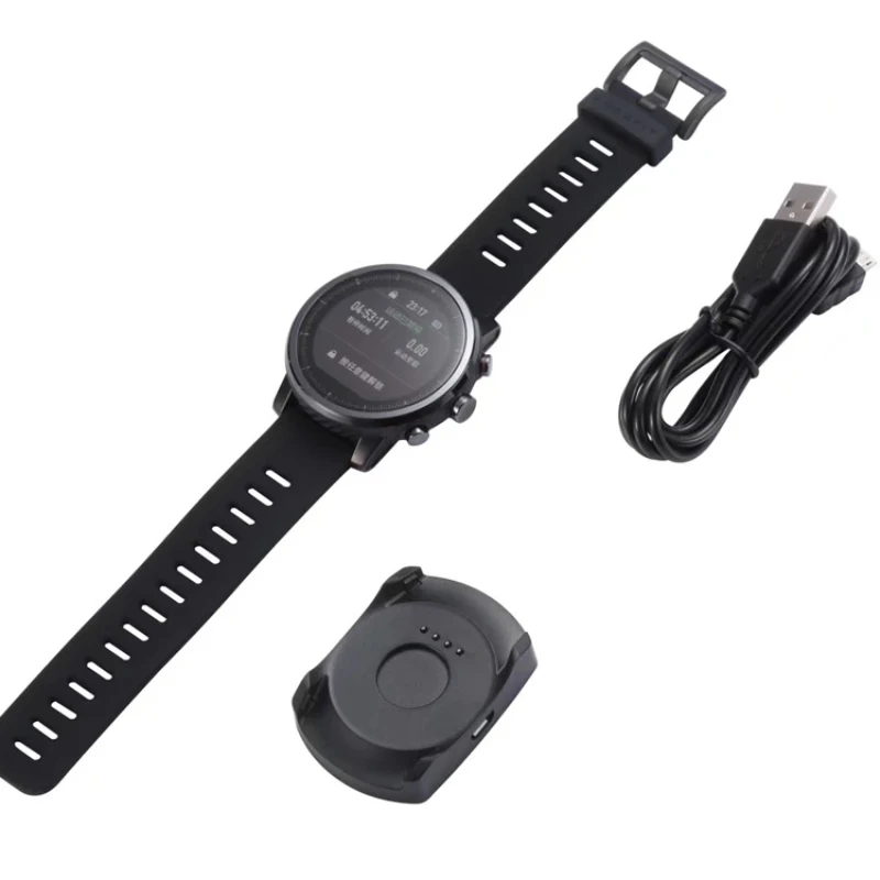 

For Amazfit2/2S Charging Cable Charger Cradle for Xiaomi Huami Amazfit Stratos Smartwatch 2/2S Wireless Charger Dock Charging