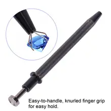 Профессиональный 4 зубец алмазный пинцет Стразы бусина драгоценный камень палочки держатель инструмент Ловца захвата ювелирных изделий инструменты для изготовления ювелирных изделий