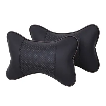 

MALUOKASA 3D Memory Foam Car Neck Pillow Adjustable Head Restraint Auto Headrest Travel Pillow Neck Support Holder Seat Covers