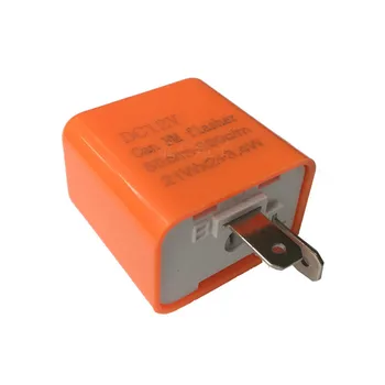 

12V Universal Waterproof Flashing Motorcycle Led Signal Indicator Relay Switch Resistor Adjustable LED Indicator Flasher Relay