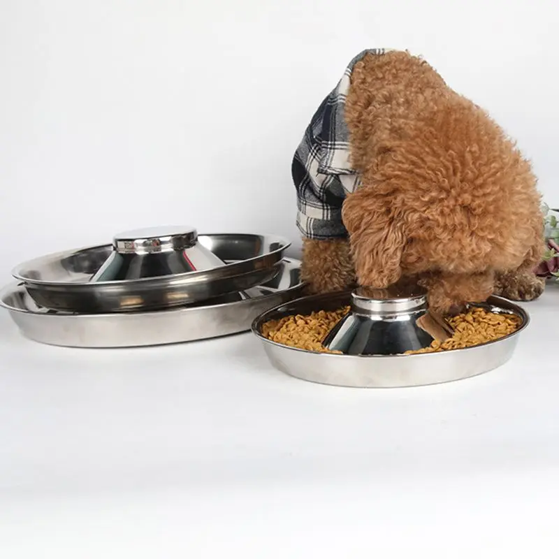 Puppy Feeding Bowls Stainless Steel Dog Bowls, Food And Water Non