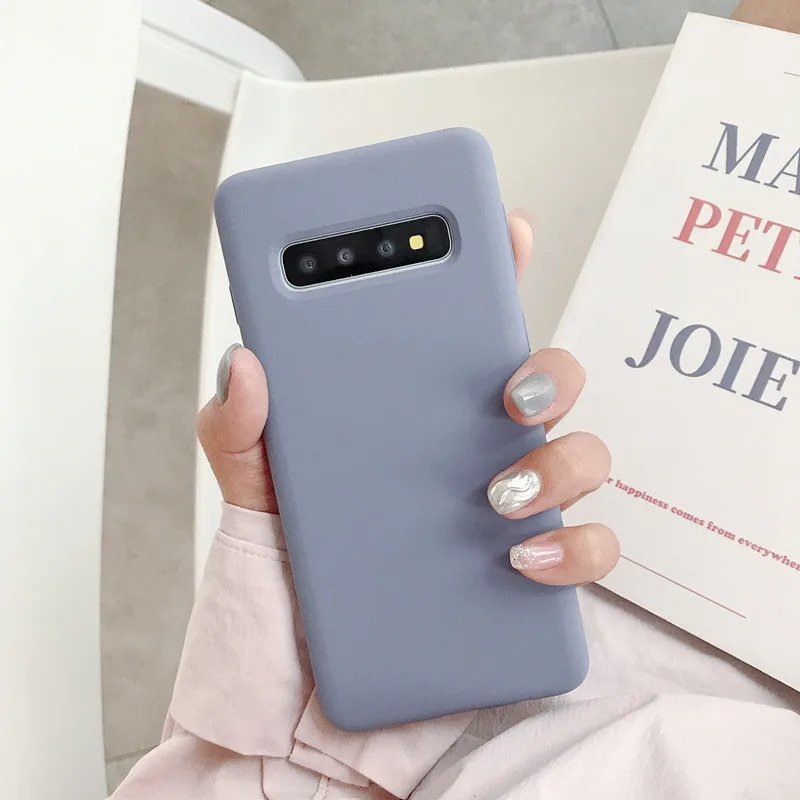Жидкий силиконовый чехол для samsung Galaxy A90 A60 A70 A80 A50 A50S A40 A30 A30S A20e A10 A9 A7 A6 J4 J6 плюс мягкие тонкие чехлы - Цвет: hui