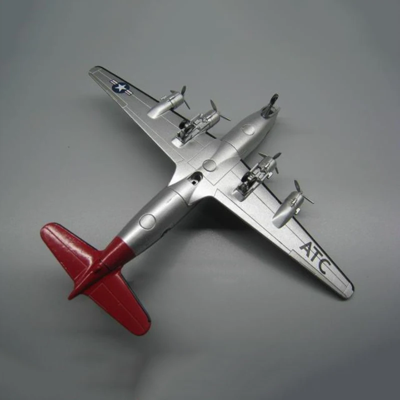 1/200 классический C54 SKYMASTER ATC Douglas воздушный транспорт самолета из серебристого белого сплава модели истребителей