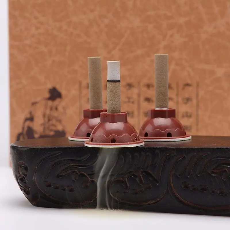 Новая мини Moxa Moxibustion acupoint прилипающая Свеча для термопунктуры микро трубка для моксотерапии паста самоклеящийся 60 шт./кор
