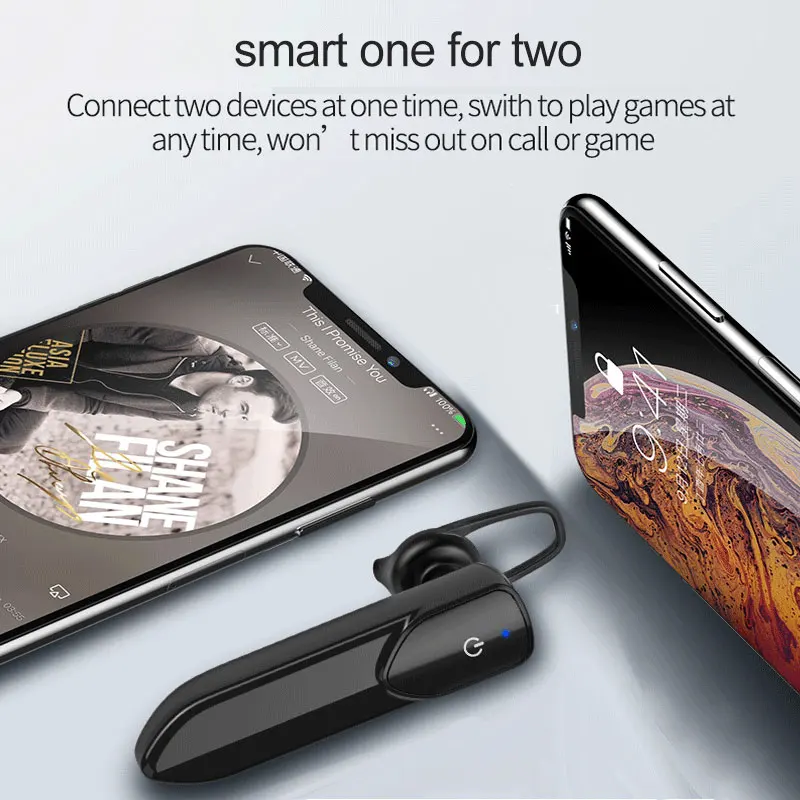 V19 4 2 Bluetooth Earphone Mini Headphone Wireless Stereo Handsfree With Microphone Headset Earbud Earpiece For IOS Android 1PC